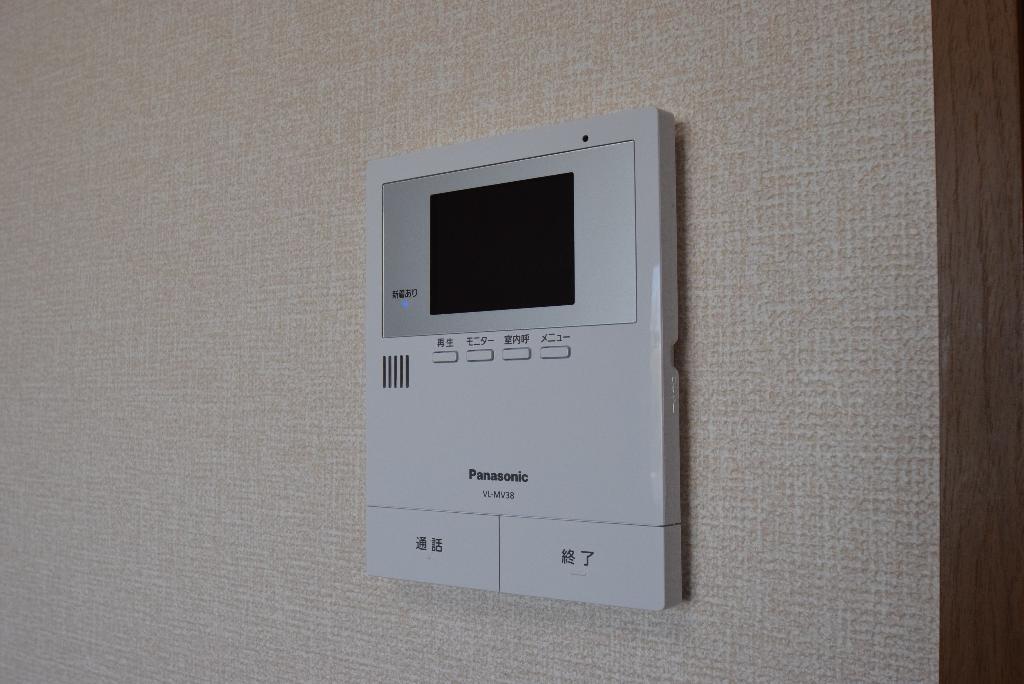 拡大写真:ナスキーふくじゅ 1階101のカメラ付インターホン