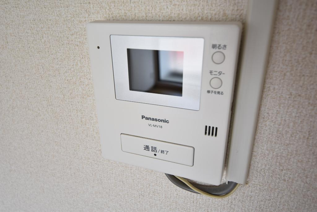 拡大写真：寺山パークハイツ 4階405のカメラ付インターホン