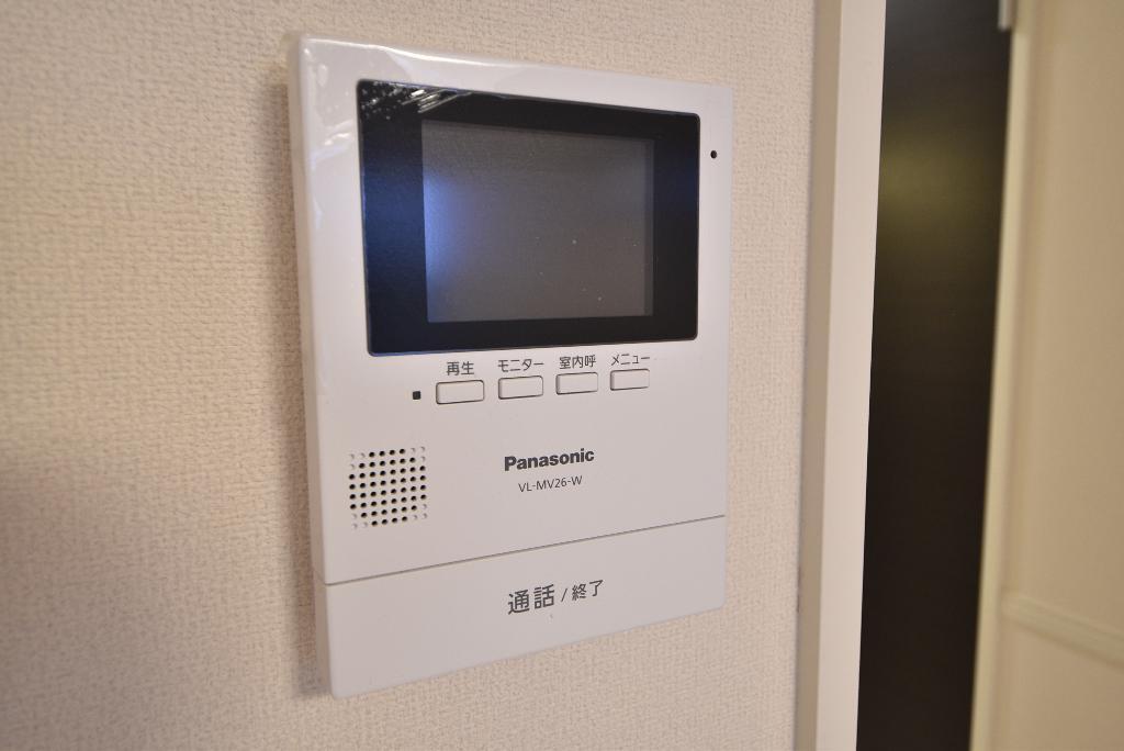 拡大写真:カーサ清正 1階101のカメラ付インターホン