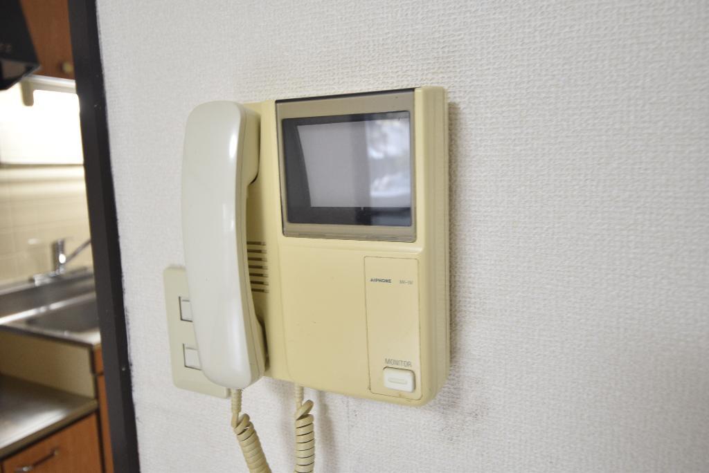 拡大写真:メゾンミレー 2階205のカメラ付インターホン