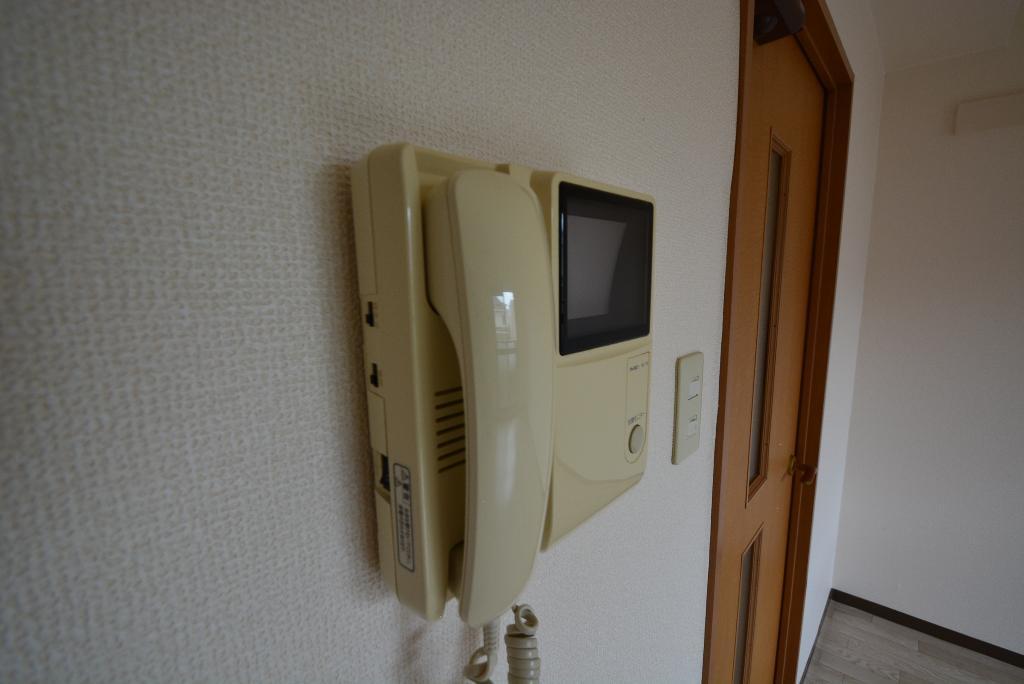 拡大写真：フレア 3階306のカメラ付インターホン