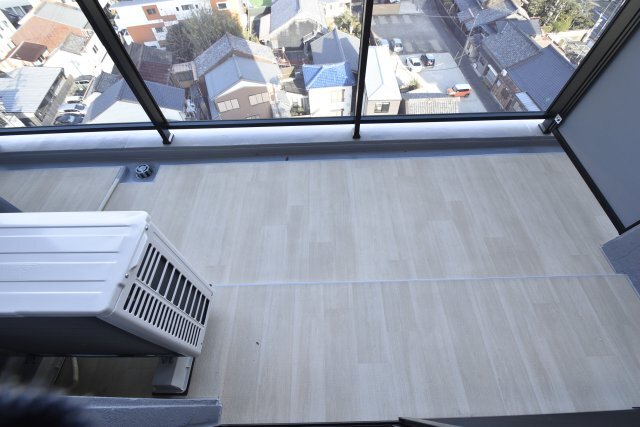 拡大写真:メイクスアート名駅WEST 6階604のバルコニー