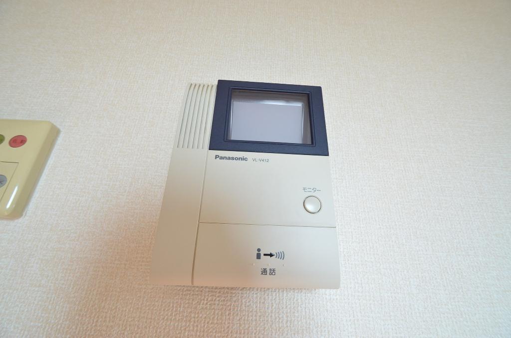 拡大写真:パラーシオ 2階202のカメラ付インターホン