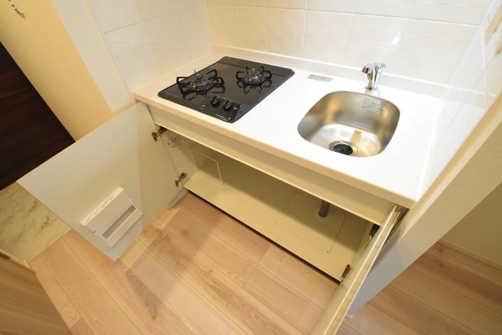 拡大写真:S-RESIDENCE熱田II 12階1201のキッチン