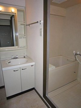 拡大写真:かね村ハイツ 4階402の洗面所