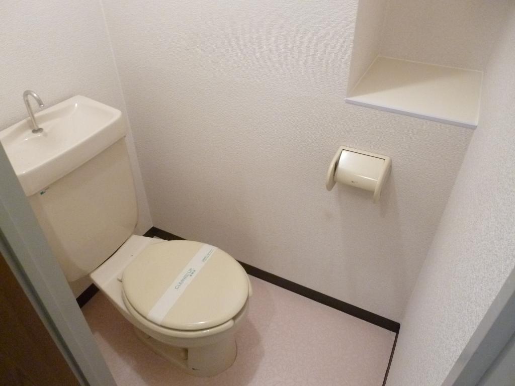 拡大写真：エレガンスみやもと 4階403のトイレ