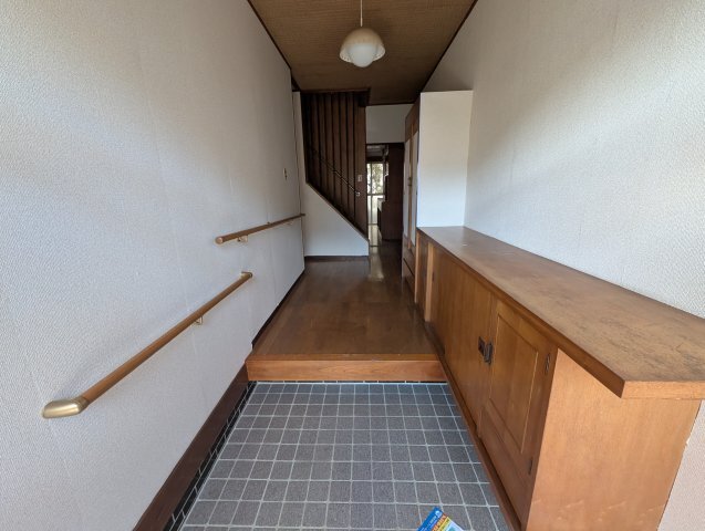 拡大写真:三田洞東2丁目戸建貸家 1階1の玄関