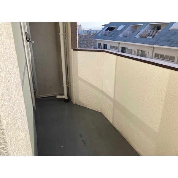 拡大写真:野添マンションひろみ 3階401のバルコニー