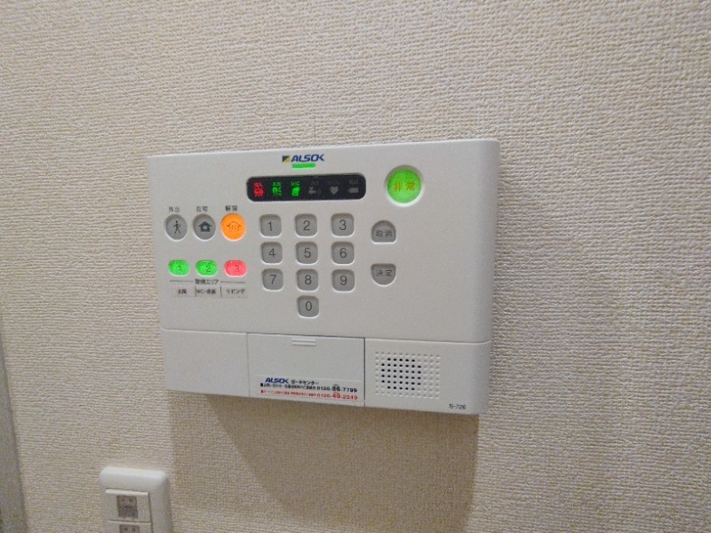拡大写真:しあわせ夢ハウス 2階201のセキュリティ