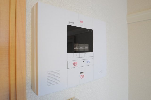 拡大写真:レオパレス鈴風 1階102のセキュリティサービスセコム付き