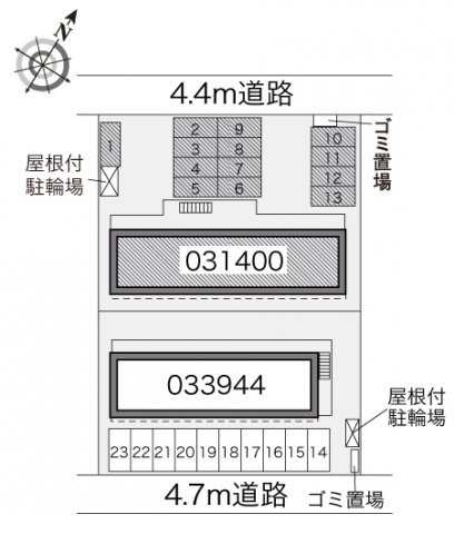 拡大写真:レオパレスひそこA 2階203のその他