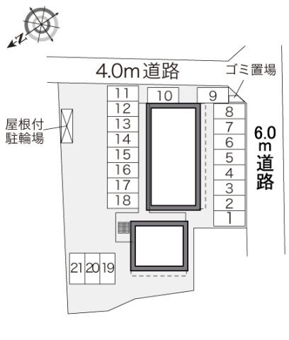 拡大写真:レオパレスイースト フィールド 3階309のその他