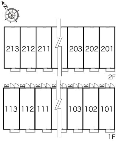 拡大写真:レオパレス小針 1階101のその他