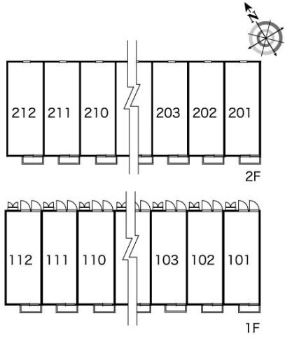 拡大写真:レオパレス小針Ⅱ 2階212のその他