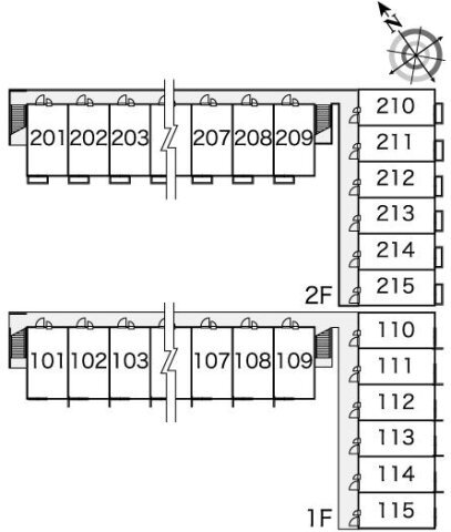 拡大写真:レオパレスピソⅡ 2階206のその他