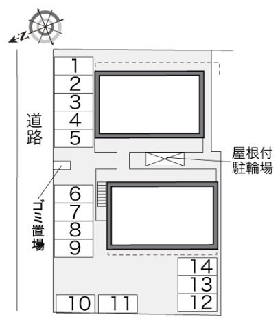 拡大写真:レオパレス上里 1階106のその他