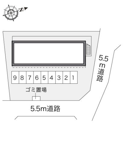 拡大写真:レオパレスラ ストラーダ 2階203のその他