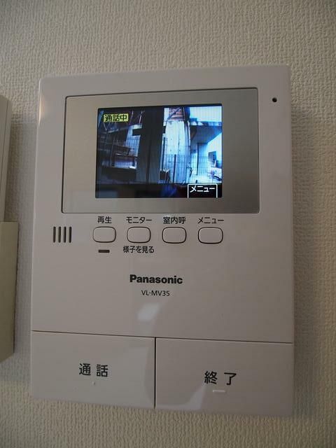拡大写真：プレミアムコート仲町台 1階102のセキュリティ