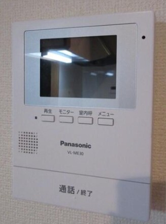 拡大写真:シャテロオー 2階201のセキュリティ