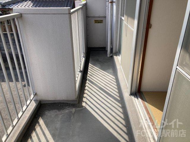 拡大写真:ハイツ78 3階301のバルコニー