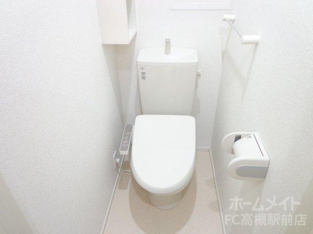 拡大写真:ラパン ノアール 2階205のトイレ