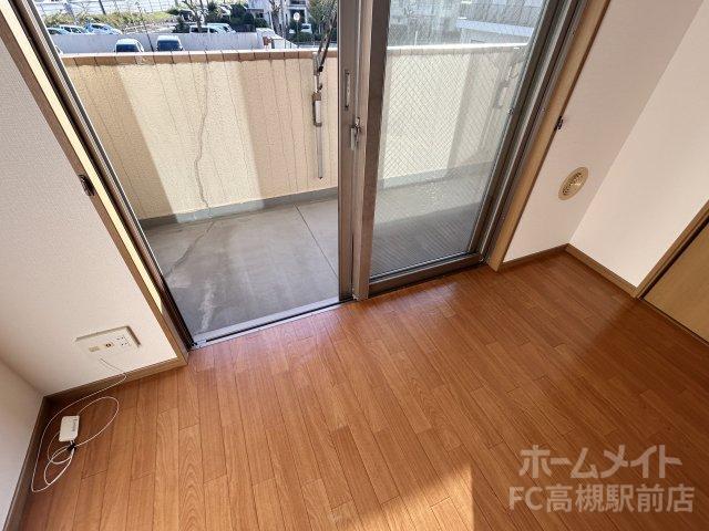 拡大写真:マンションヒット 2階207のバルコニー
