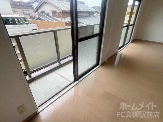 拡大写真:ニューハイツ 2階202のバルコニー