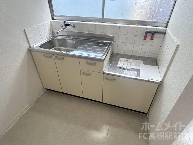 拡大写真:コーポホリデーイン 2階25のキッチン