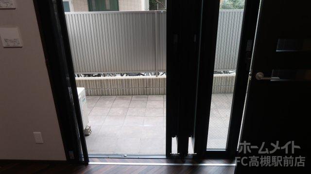 拡大写真：D TOWER芥川 1階102のバルコニー