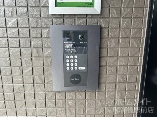 拡大写真:D-residence下田部B 2階203のセキュリティ