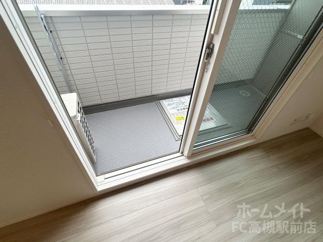 拡大写真:D-residence下田部B 2階203のバルコニー