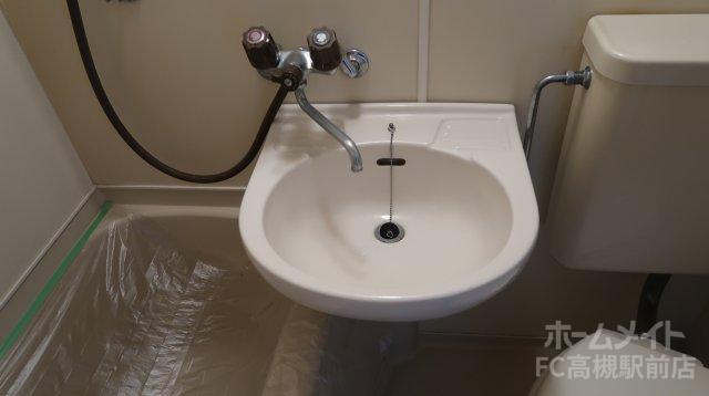拡大写真:コトブキパークハイツ 3階302の洗面設備
