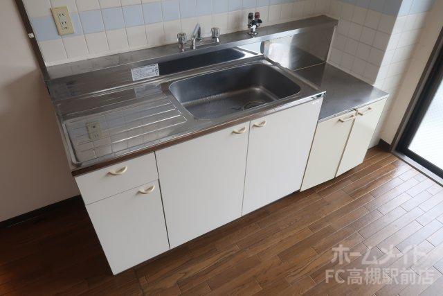 拡大写真:ドリームオアシス 3階305のキッチン