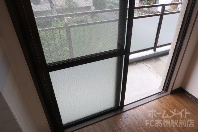 拡大写真:ドリームオアシス 3階305のバルコニー