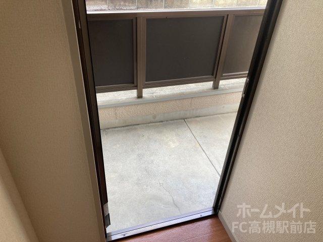 拡大写真:サンティー大手 1階101のバルコニー