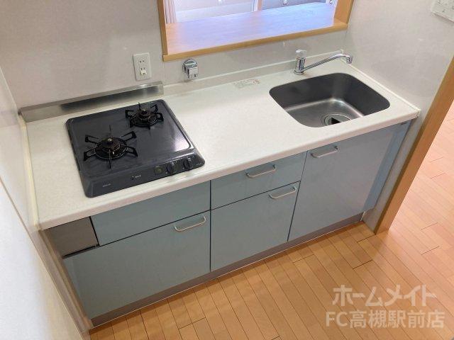 拡大写真:アルシェTAKATSUKI 2階202のキッチン