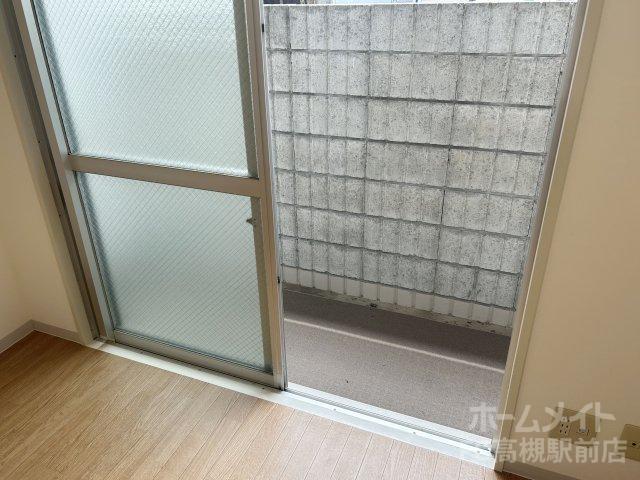 拡大写真:ハイマートさつき 4階402のバルコニー