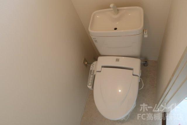 拡大写真:カトレアハイツ 2階202のトイレ