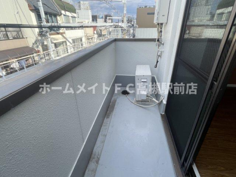 拡大写真:高槻井上ビル 4階403のバルコニー