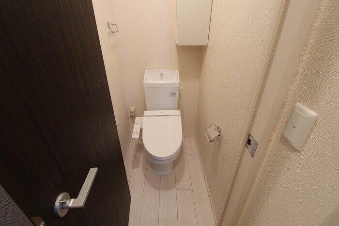 拡大写真：D-room泉台　A棟 2階201のトイレ