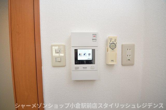 拡大写真：リファレンス嵐山口 3階301のセキュリティ