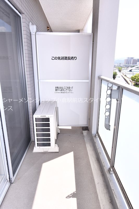 拡大写真:ヒット馬借テラス 5階503のバルコニー