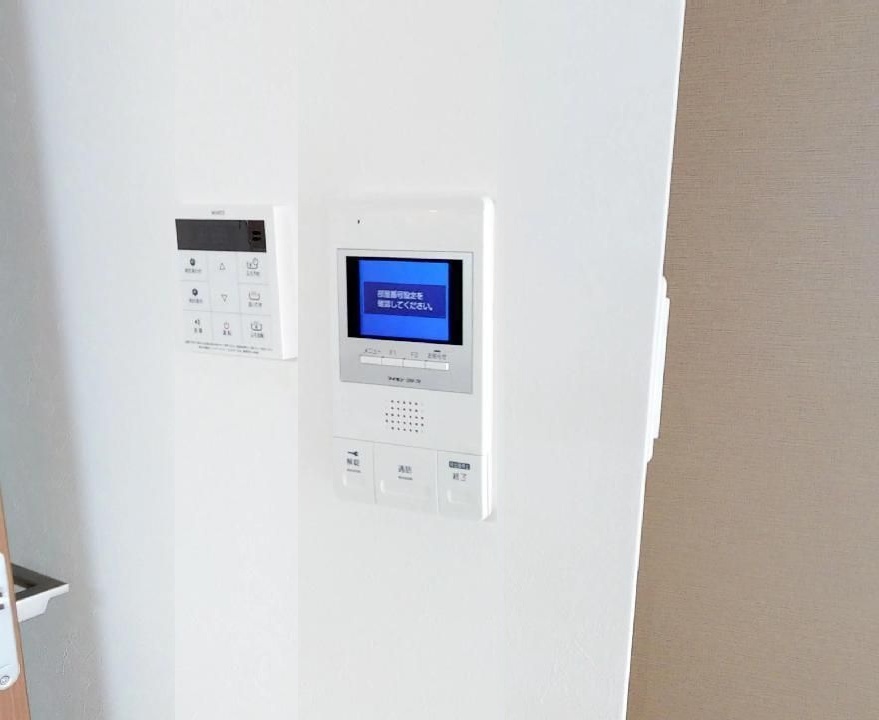 拡大写真:THE SQUARE・Platinum Residence 9階902のセキュリティ