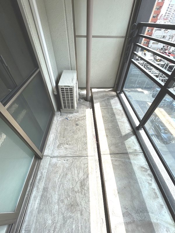 拡大写真:ギャラン竪町 5階502のバルコニー