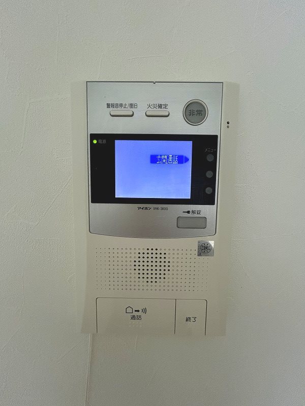 拡大写真:ギャラン竪町 5階502のセキュリティ