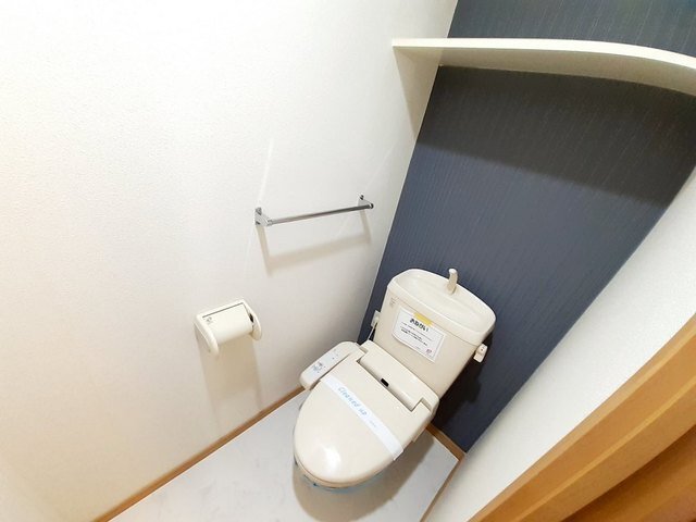 拡大写真：セトル．イン鳳 4階410のトイレ