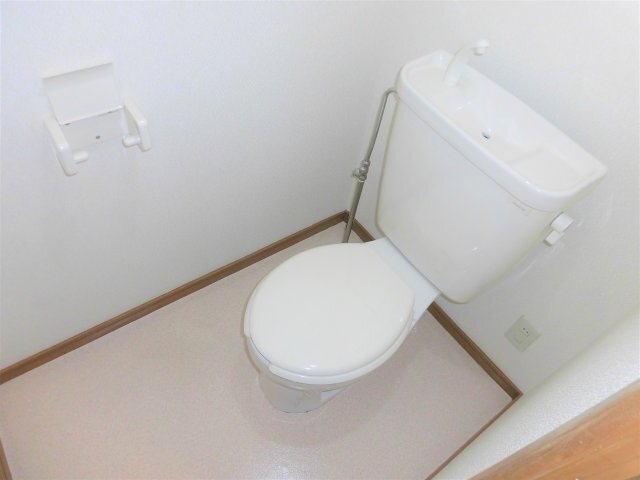 拡大写真:レスパスドルポⅡ 2階202のトイレ