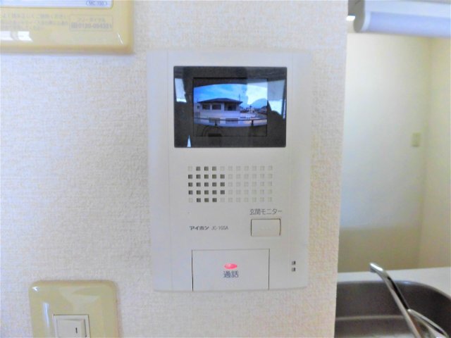 拡大写真:ヴァイスハイム 2階206のセキュリティ