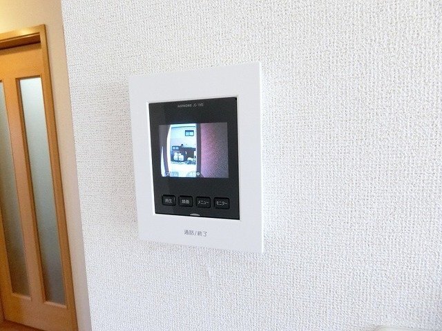 拡大写真：アルシオーネ・コートＡ 2階201のセキュリティ