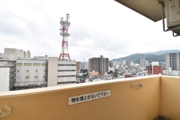 拡大写真:CITYSPIRE浜大津駅前 8階805の現地からの眺望